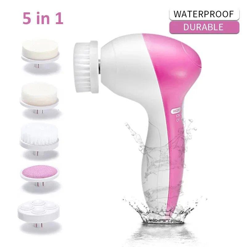 5 in 1 Electric Facial Cleanser & Massager - PERFECTCART.STORE