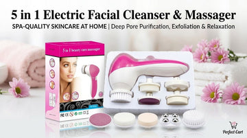 5 in 1 Electric Facial Cleanser & Massager - PERFECTCART.STORE