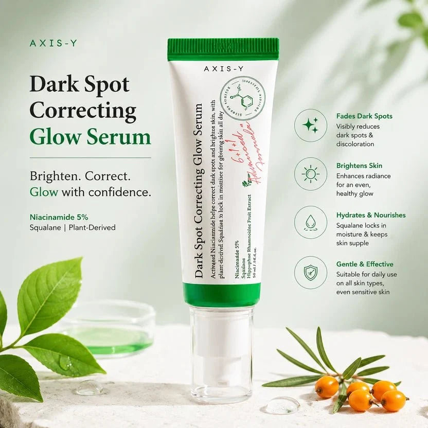 AXIS-Y Dark Spot Correcting Glow Serum | Helps Reduce Dark Spots & Acne Marks | 50ml - shopping-spot