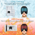 Headache Relief Gel Cap Hot Cold Therapy | Migraine, Tension, Stress, Sinus, & Puffy Eyes Pain Relief - PERFECTCART.STORE