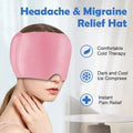 Headache Relief Gel Cap Hot Cold Therapy | Migraine, Tension, Stress, Sinus, & Puffy Eyes Pain Relief - PERFECTCART.STORE